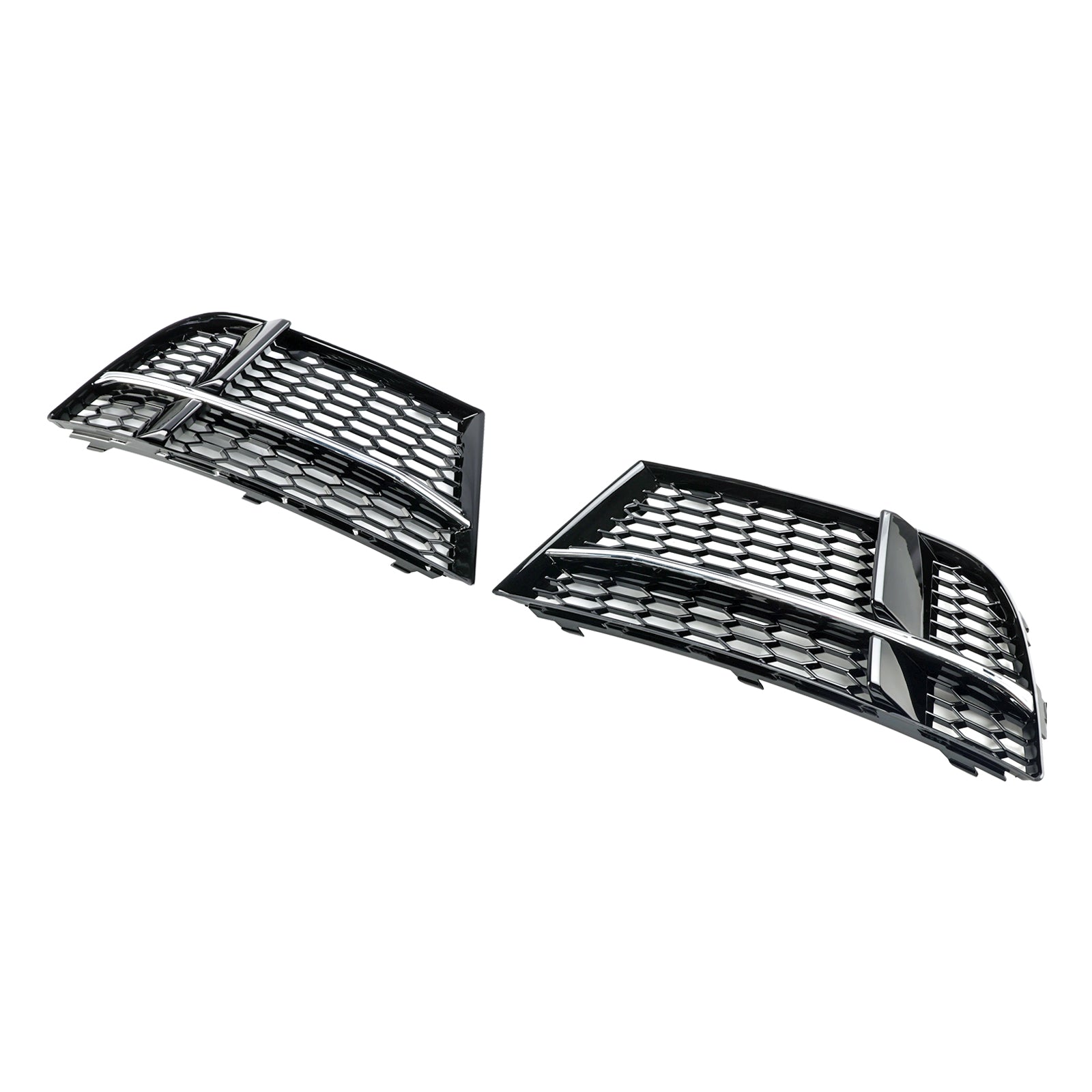 AUDI A3 S-LINE 2017-2019 8V Front Fog Light Cover Bezel Grill Grille 8V3807681AE 8V3807682Q