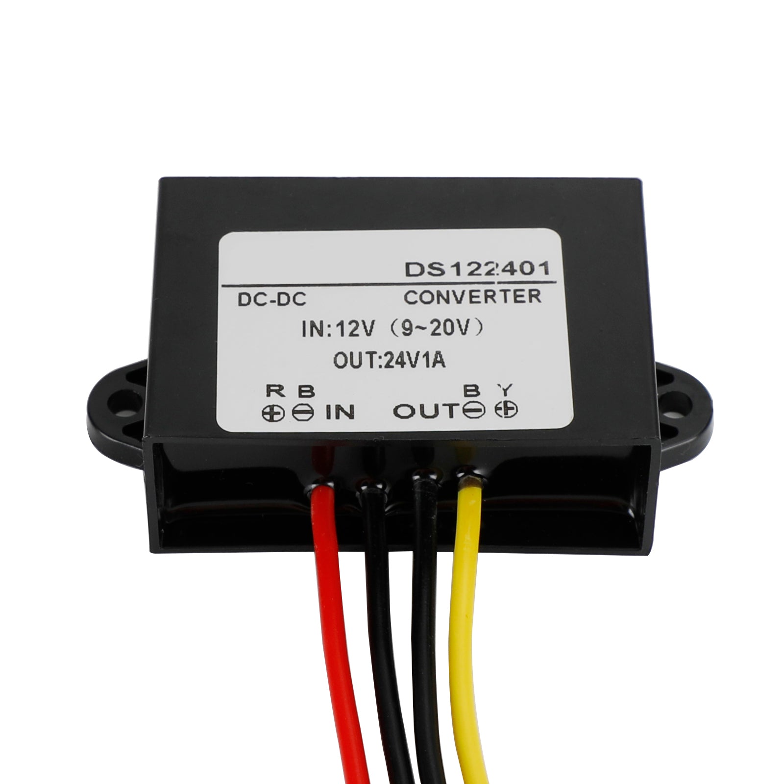 Waterproof DC-DC Boost Step-Up Converter 12V to 24V Car Power Supply Module, 1A
