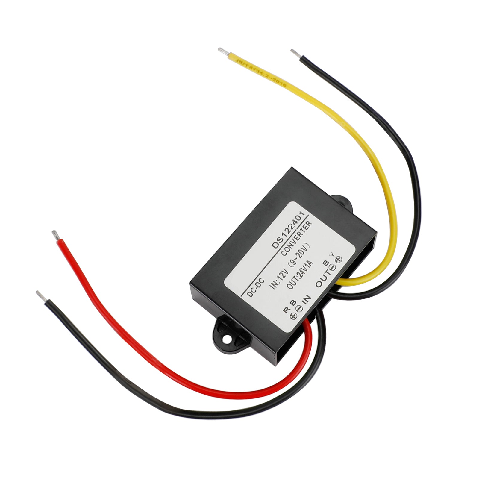 Waterproof DC-DC Boost Step-Up Converter 12V to 24V Car Power Supply Module, 1A