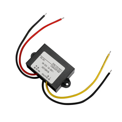 Waterproof DC-DC Boost Step-Up Converter 12V to 24V Car Power Supply Module, 1A