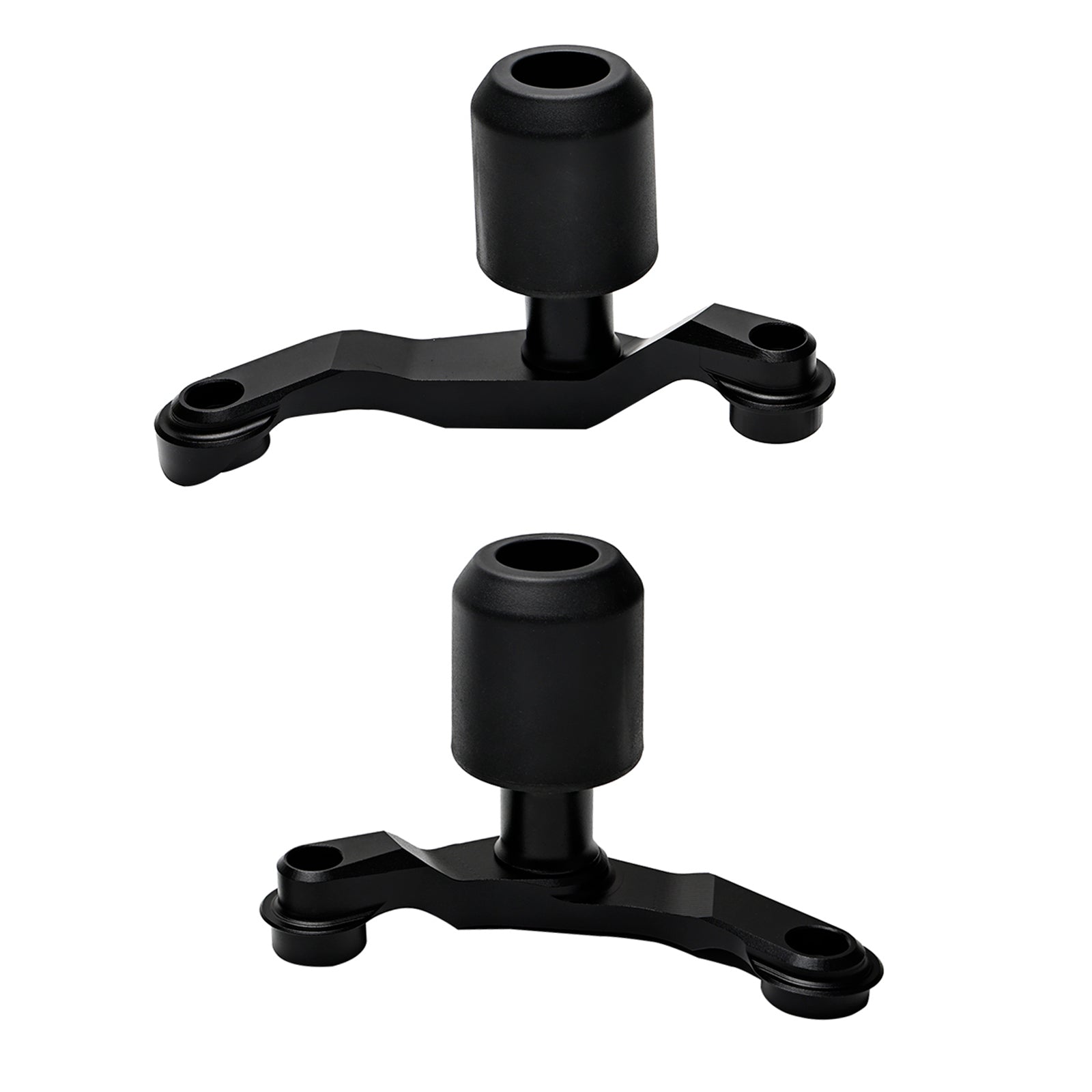 2020-2023 Kawasaki Zh2 Cnc Anti-Crash Frame Sliders Protector Black