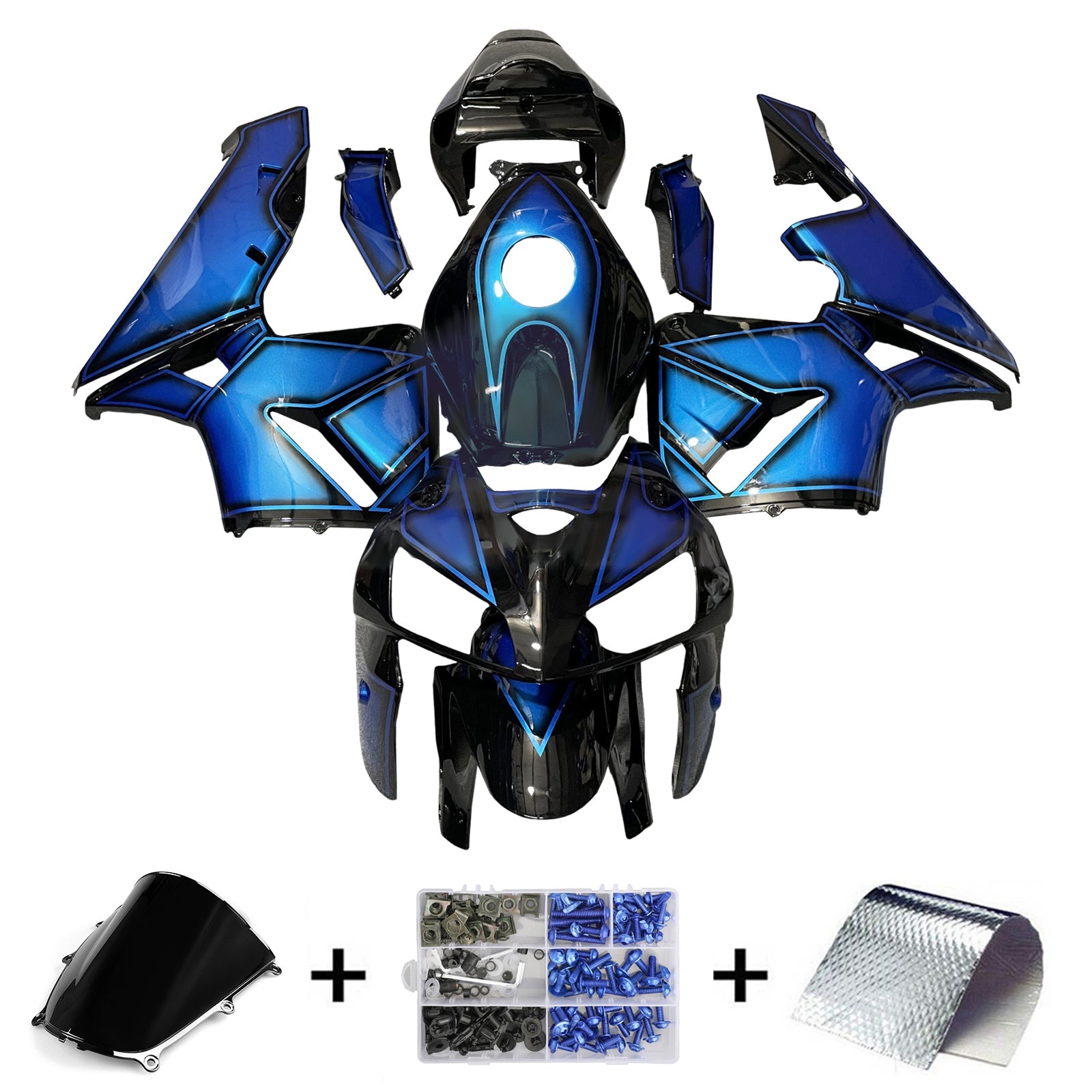 Injection Fairing Kit Bodywork Plastic ABS For Honda CBR600RR 2005-2006 F5