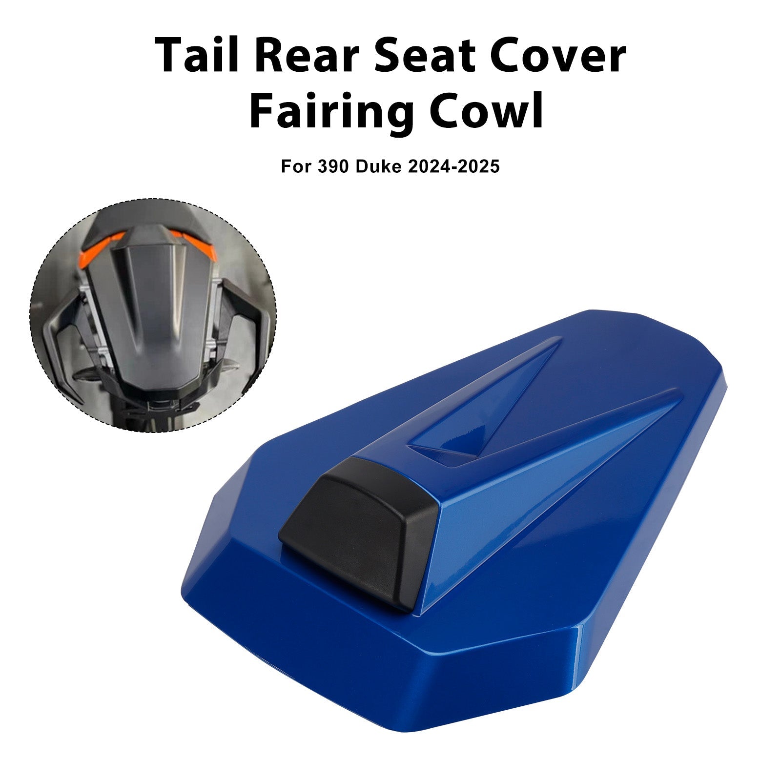 2024-2025 390 Duke Tail Rear Seat Cover Fairing Cowl