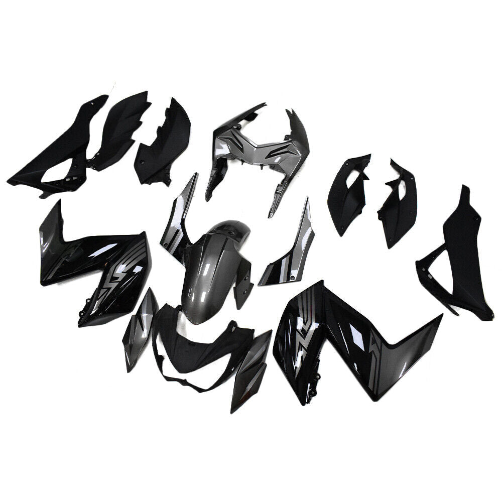 2015-2016 Kawasaki Z250 Z300 Amotopart Injection Fairing Kit Bodywork Plastic ABS #101