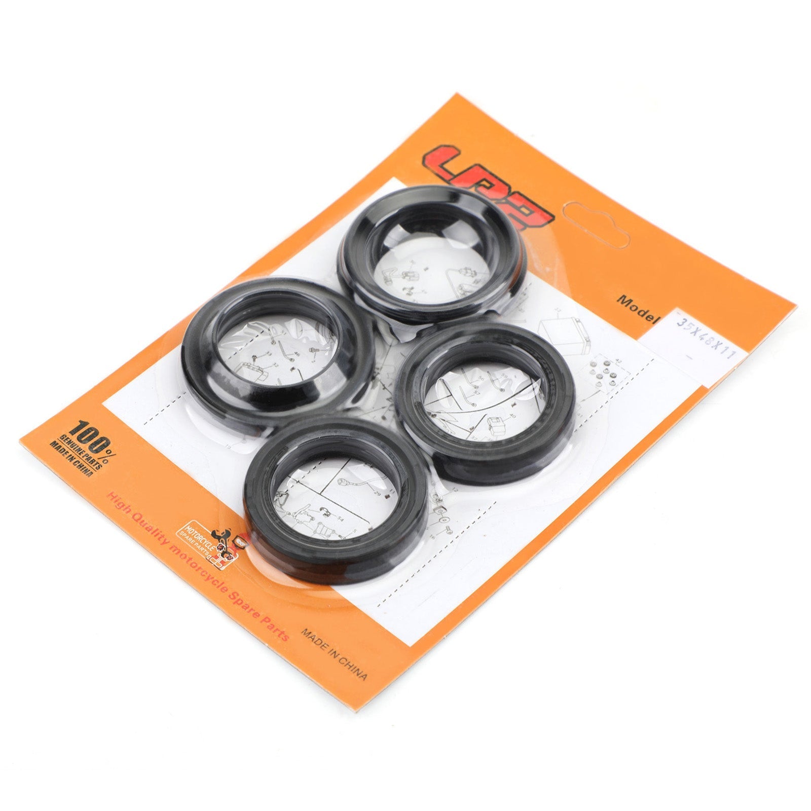 Fork Oil Dust Seal Kit for Honda CB 91255-KBH-003,51490-GS2-305,51490-KL4-951 Generic