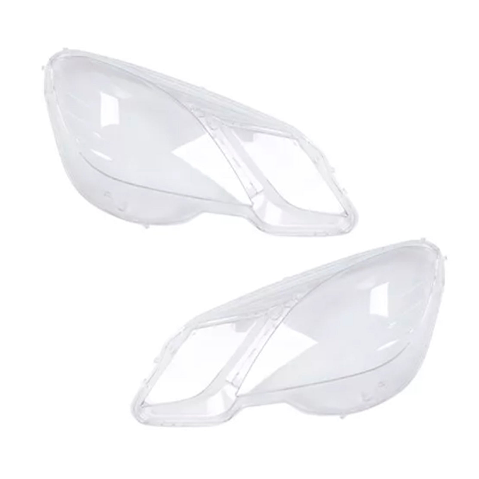 2009-2014 Mercedes Benz E-Class W212 2PCS Front Headlight Glass Clear Cover A2128209661