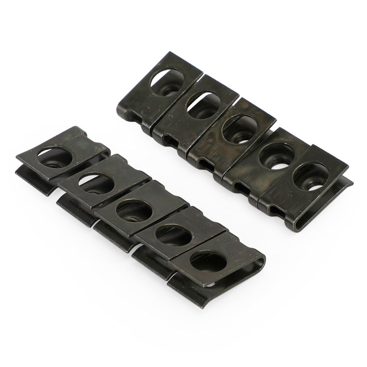 10x Small M5 5mm Motorcycle Fairing Spring Clips Speed Spire Nuts Clip U Nut
