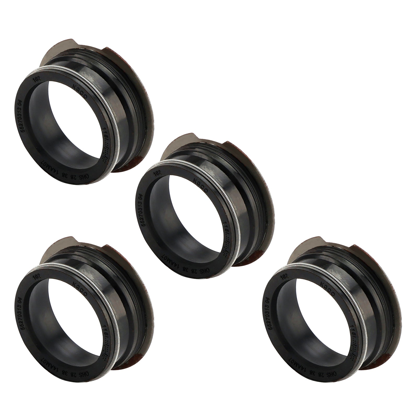 4Pcs Cylinder Head Cover Gasket 55233644 68120414AA for Fiat 500X PUNTO EVO