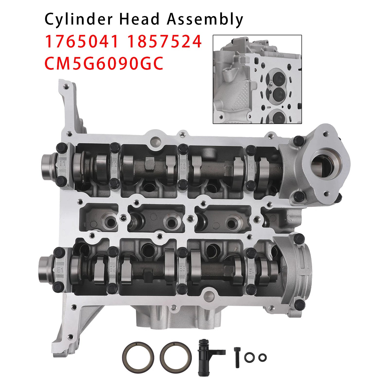 02/2012-12/2017 For ford Focus III M2DA; M2DB; M2DC; SFDA; SFDB 998 Hatchback Complete Cylinder Head 1917578