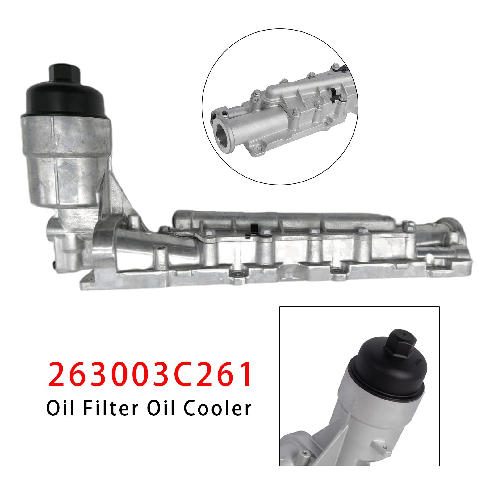 2007-2013 For Entourage Oil Filter Oil Cooler Assembly 26300-3C260