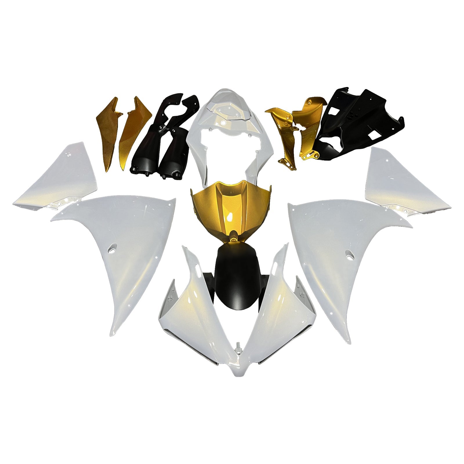 Injection Fairing Kit Bodywork Plastic ABS For Yamaha YZFR1 YZF-R1 2012-2014