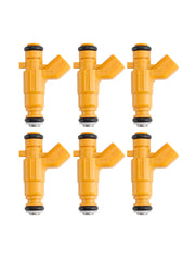 6PCS Fuel Injector 0280156129 Fit Vauxhall Vectra Fit Saab 9-3 2.8L 12581682