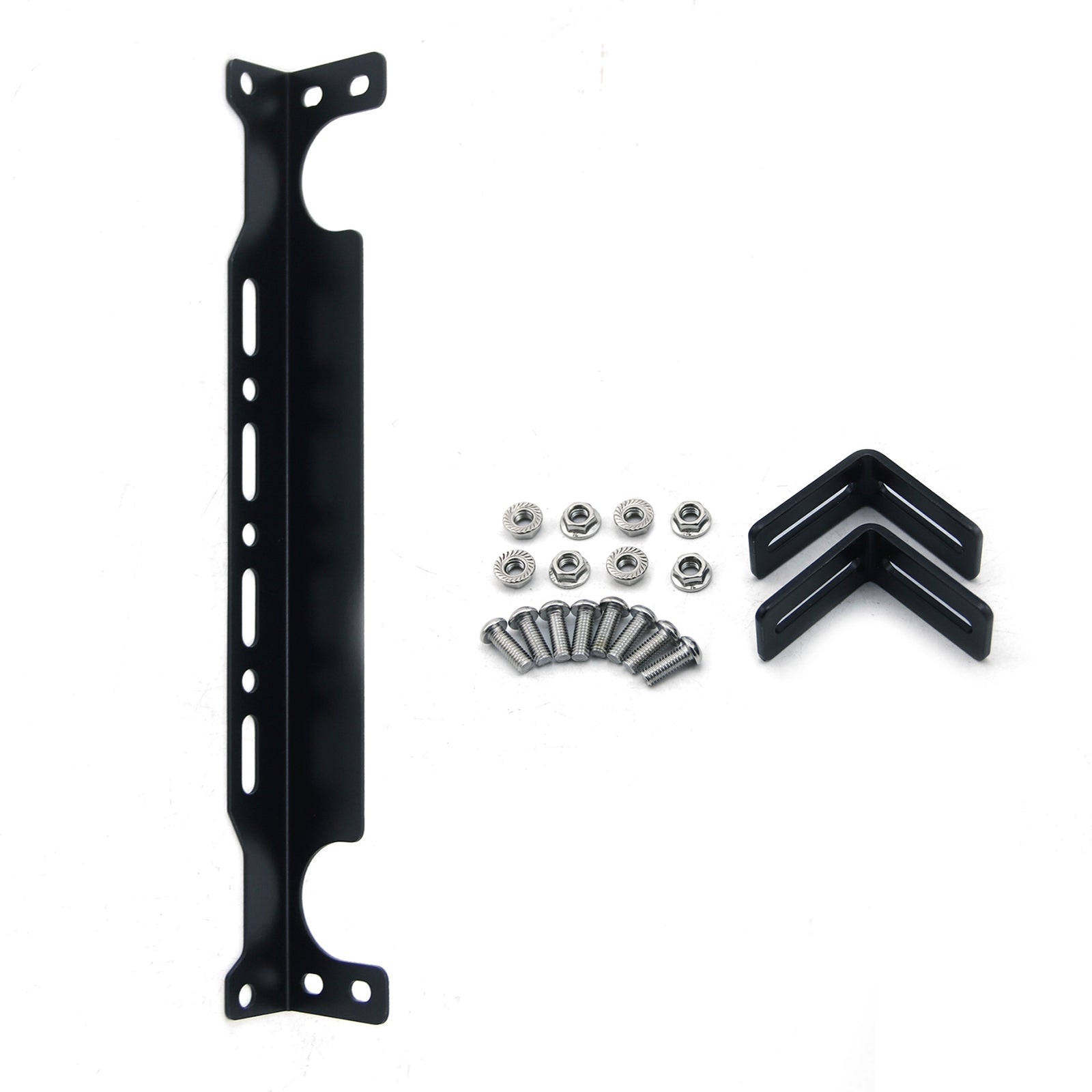 Oil Cooler Mounting Bracket Kit 330mm 13.4inch For British-Style Oil Cooler