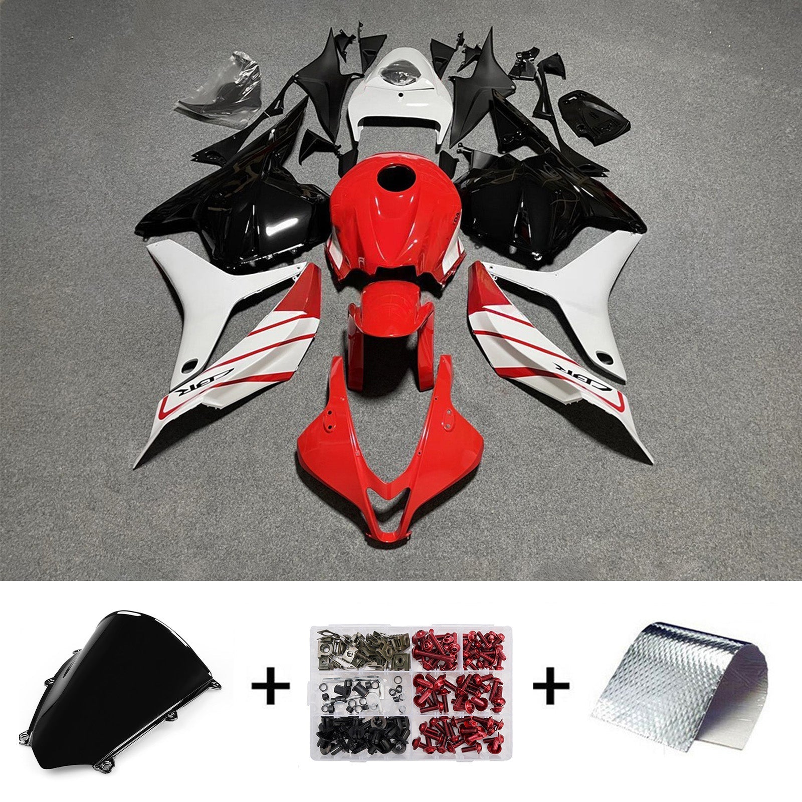 Injection Fairing Kit Bodywork Plastic ABS For Honda CBR600RR 2009-2012 F5