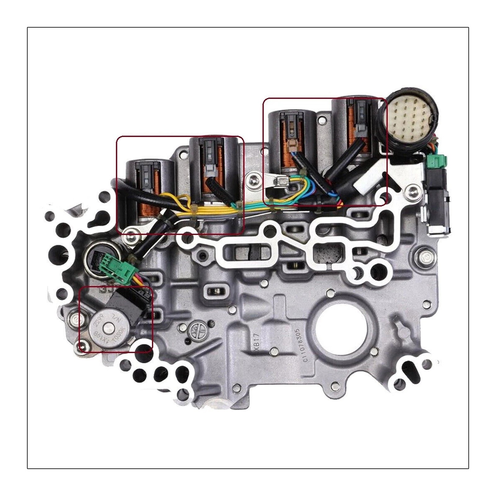 2012-2015 Suzuki Swift JF015E RE0F11A CTV Transmission Solenoid Kit