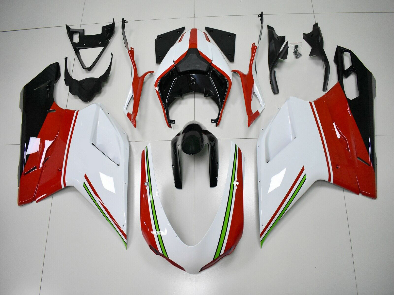 2007-2011 Ducati 1098 1198 848 Fairing Kit Bodywork ABS Generic