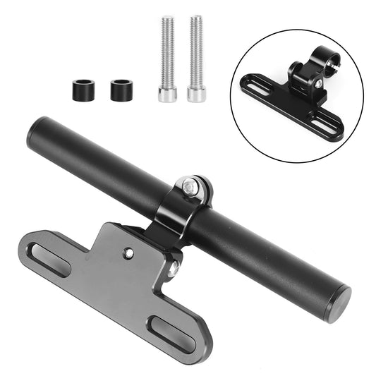 Gps Extension Bracket Phone Bracket 22Mm Universal For Motocycle Motorbike Silver Generic