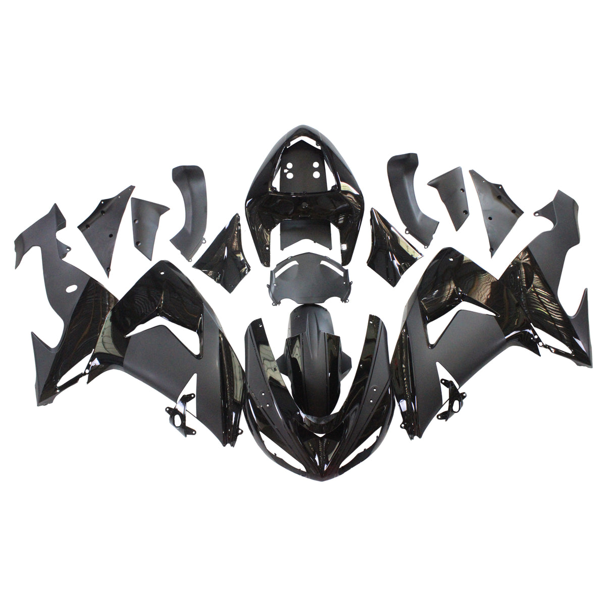 2006-2007 Kawasaki ZX10R Injection Fairing Kit Bodywork Plastic ABS Generic