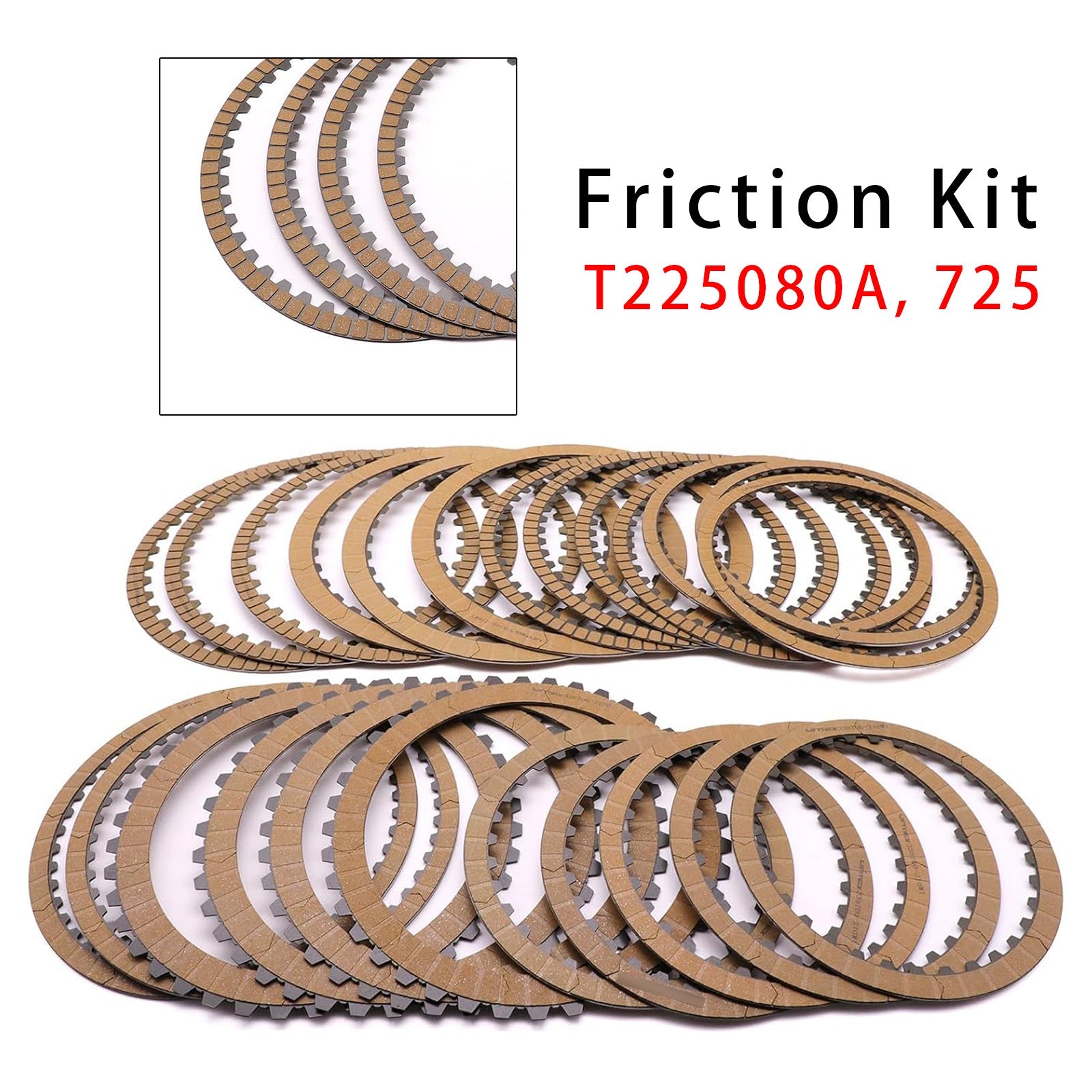 2020–present Mercedes Benz GLS (X167) 24PCS Transmission Clutch Plate Friction Kit 725 T225080A