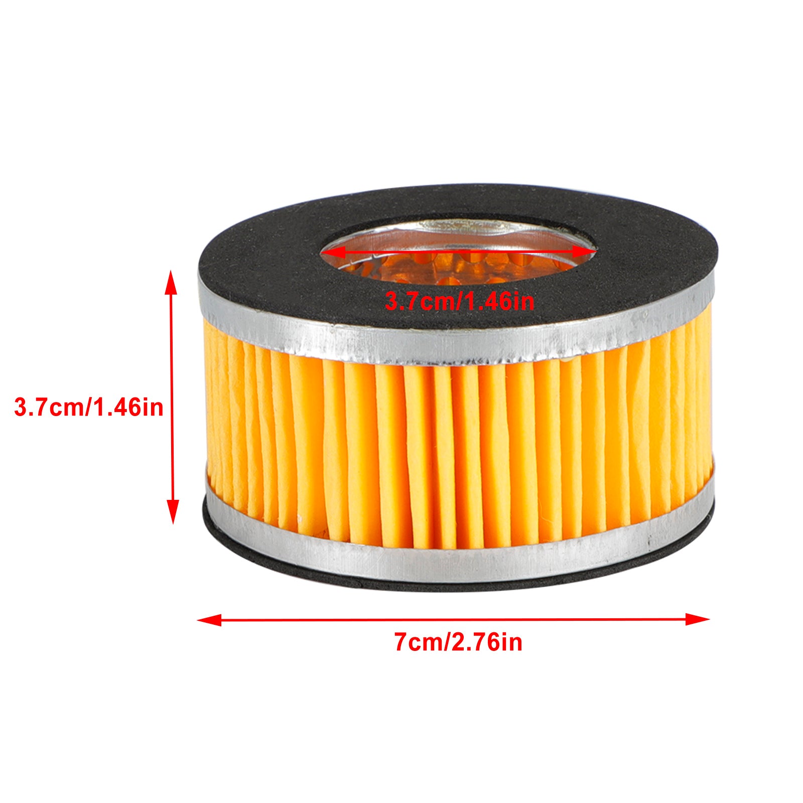 2x Filter Metal Air Compressor Intake Filter Noise Muffler Silencer 13/16/20mm, 1/2" PT Air Compressor Silencer