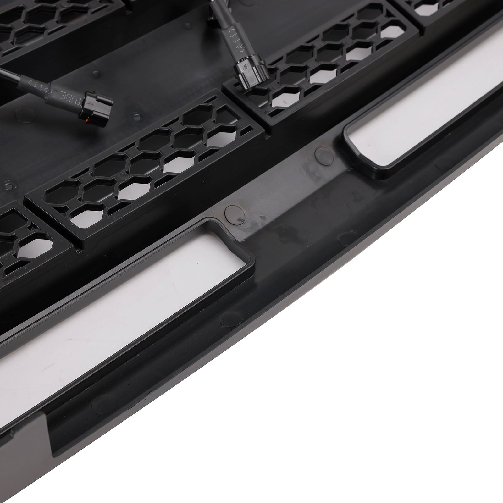 2004-2011 Fit Ford Ranger Matt Black Front Bumper Grille Grill With LED Light