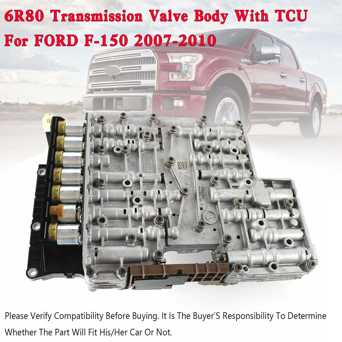 6R80 Transmission Valve Body With TCU For FORD F-150 2007-2010