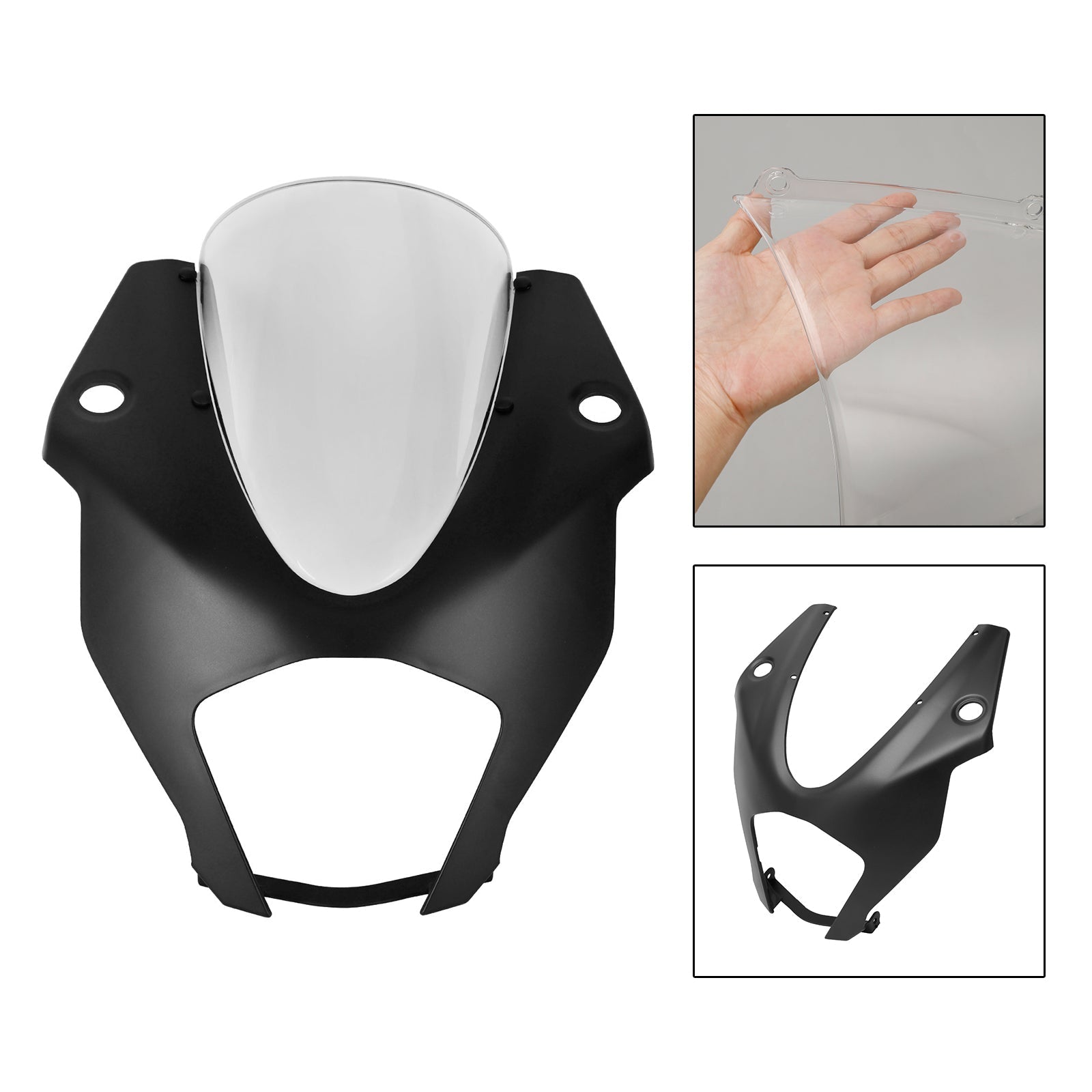 2022-2023 RC390 Windshield WindScreen Headlight Fairing Cover Generic