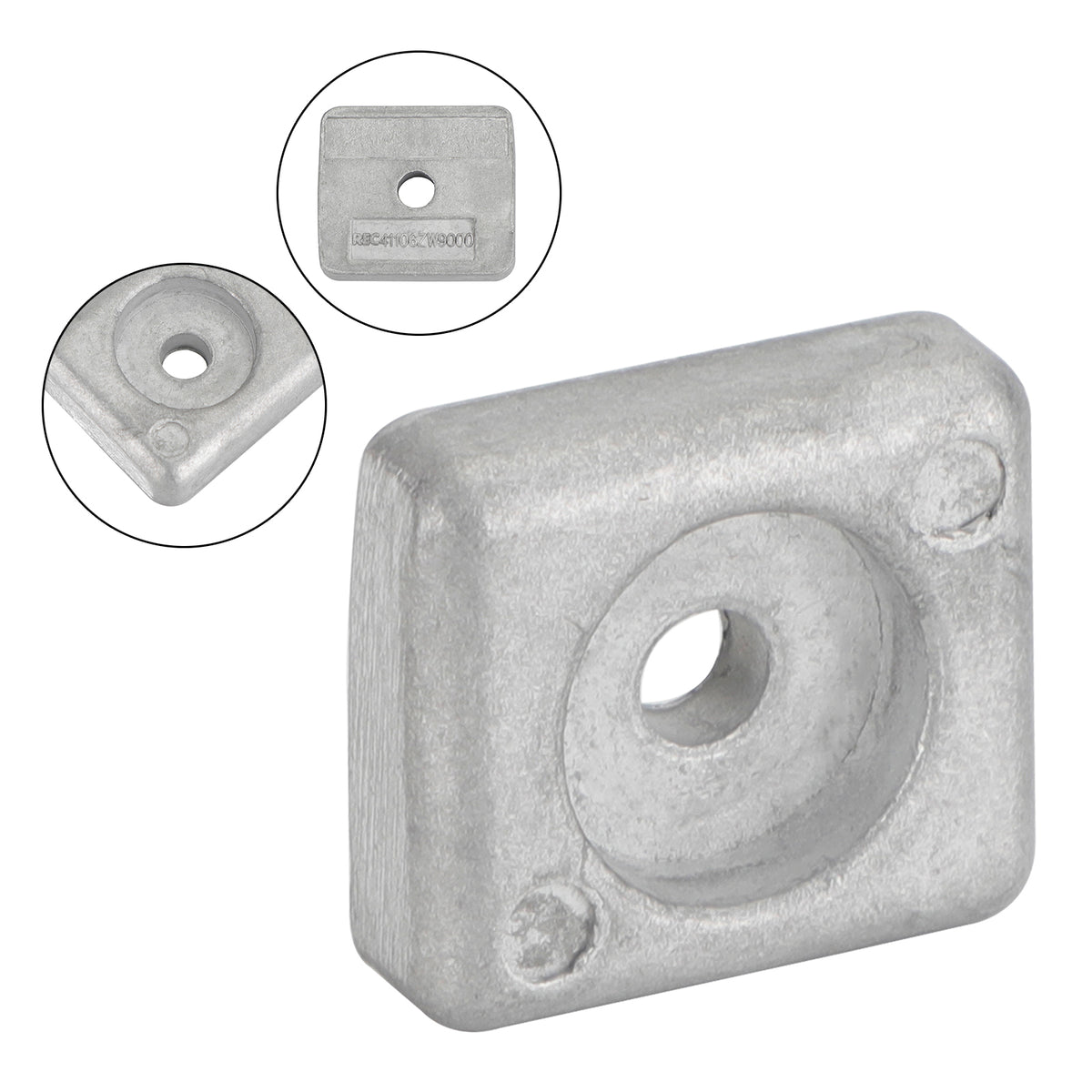 2004 Honda Outboard Parts by HP & Serial Range 20HP BF20D4 SHA Gear Case + Extension Case Outboard Aluminium ANODE Generic