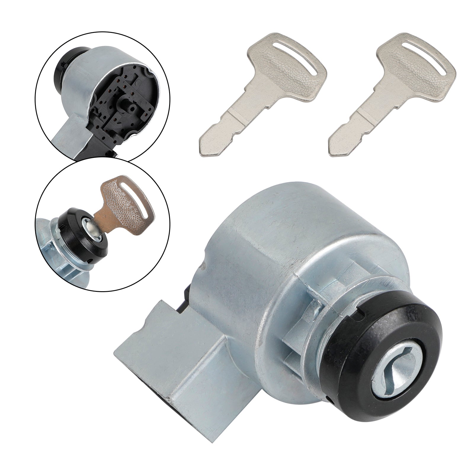 Ignition Switch W/2 Keys Fits For Kubota B2400 B2100 B7500 B1700 6C040-55452