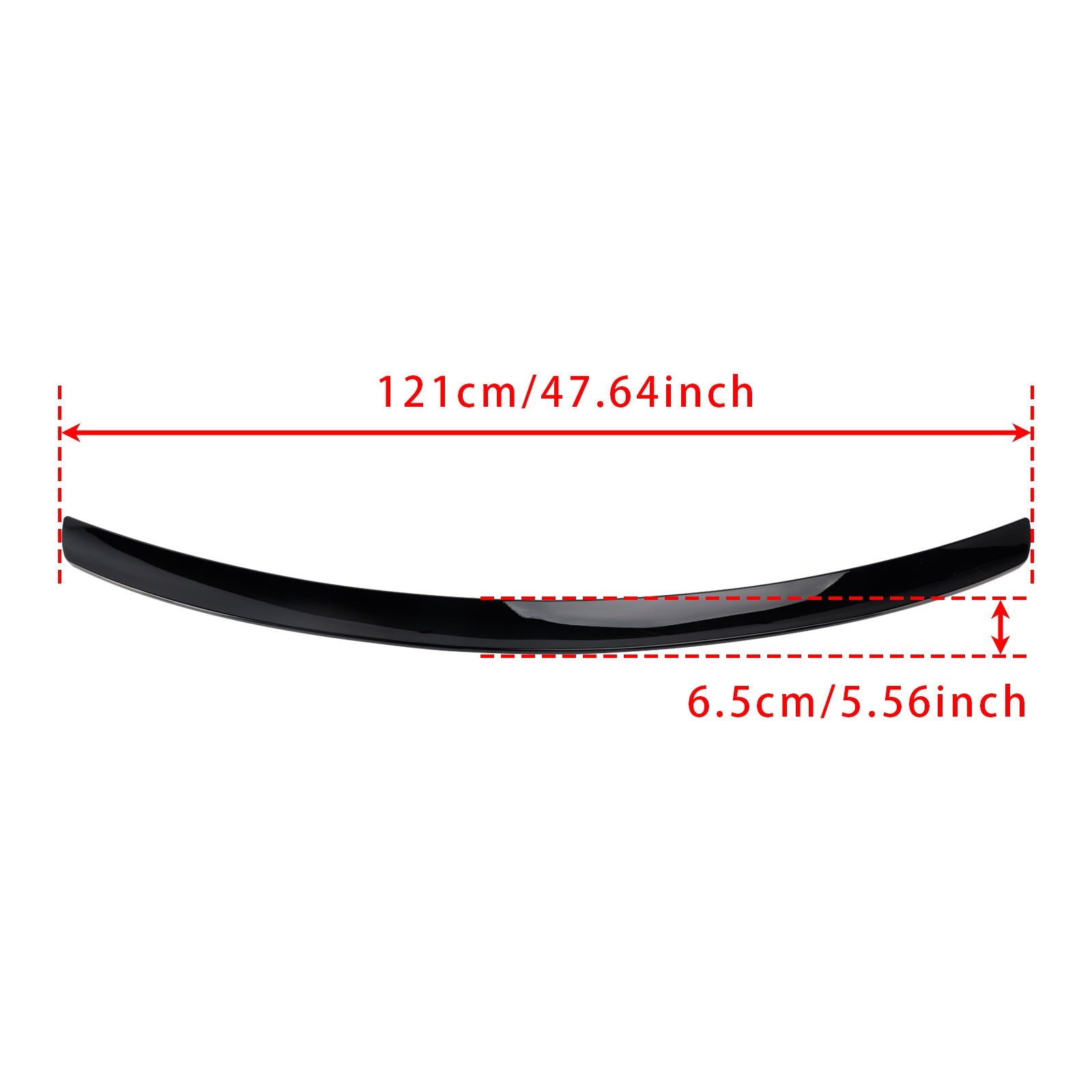 Gloss Black Rear Boot Spoiler For Mercedes-Benz CLS-Class W219 CLS63 Style 05-10