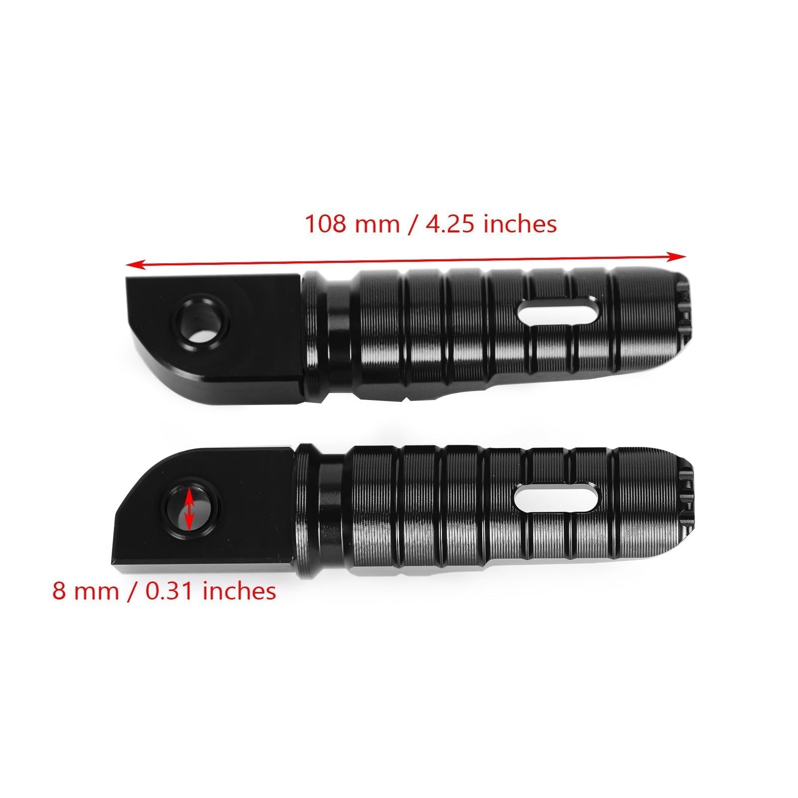 Rear Footrests Foot Peg for Street Scrambler 900 Bonneville T100 T120