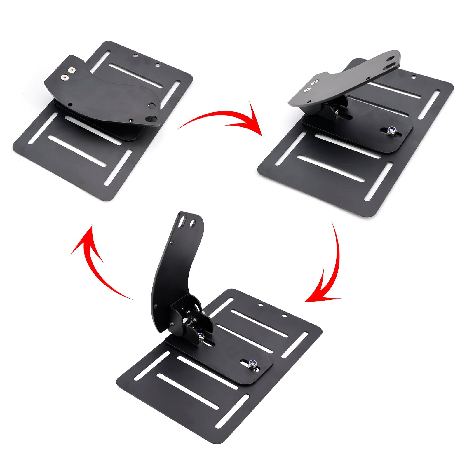 License Plate Holder Frame Bracket fit for Softail / Fat Boy / Dyna 2018-2023