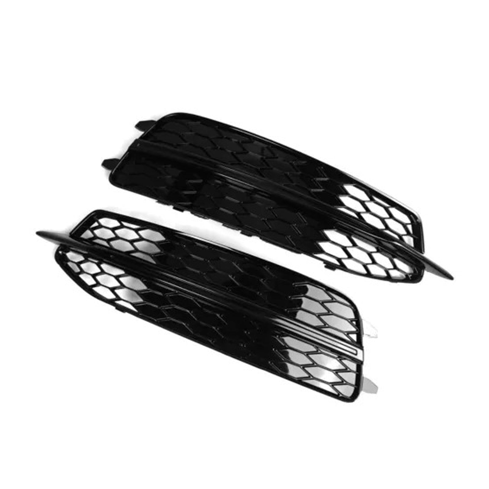 2012-2014 Audi A6 C7 S-Line 2X Car Front Bumper Fog Light Grilles 4G0807681D 4G0807682D