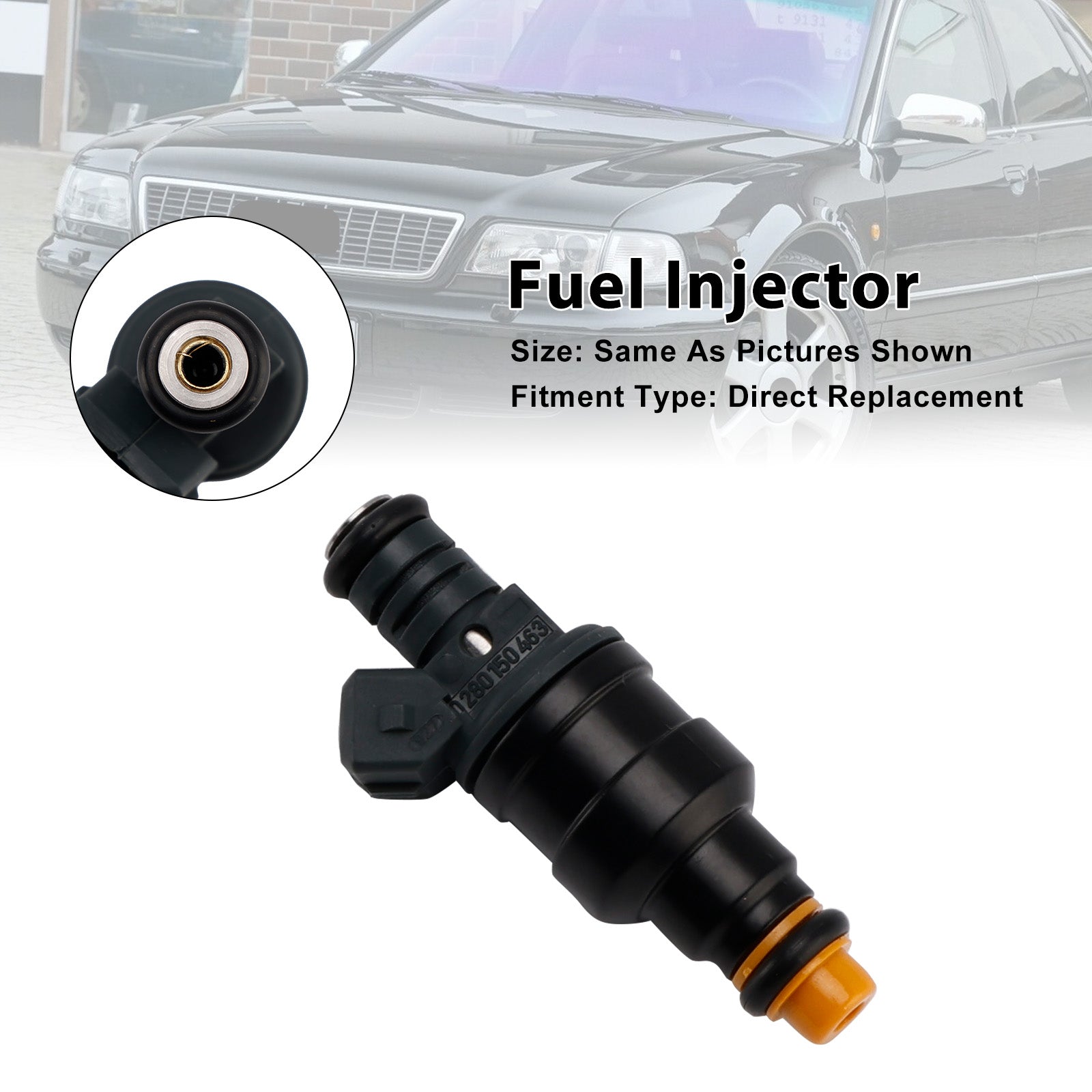 1Pcs Fuel Injector For Audi A8 V8 S6 S4 Quattro 3.6L 3.7L 4.2L 0280150463