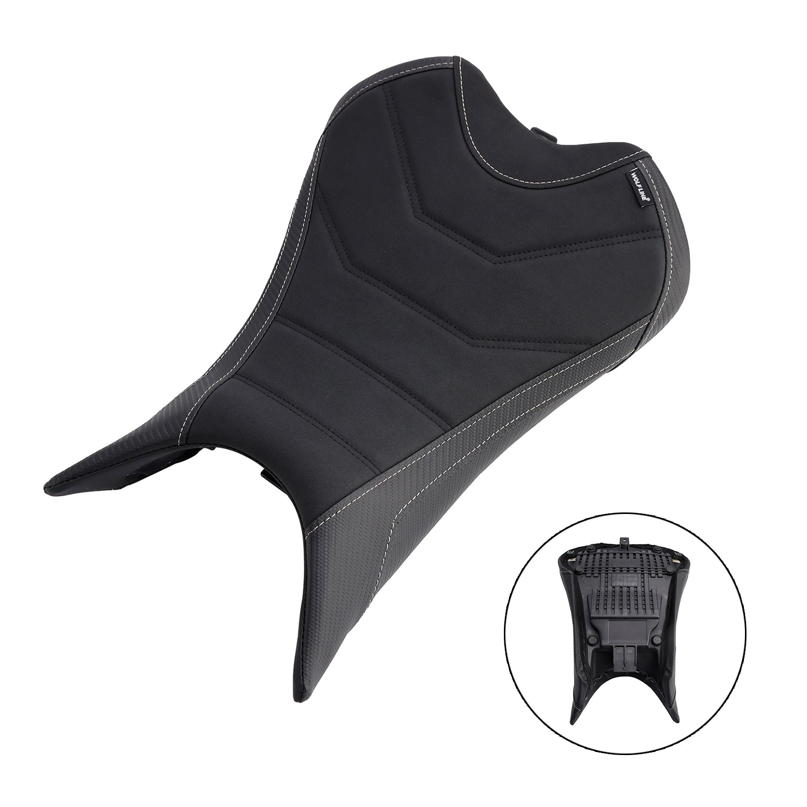 2023-2024 Street Triple 765/S/R Front Raider Seat Driver Cushion Pu