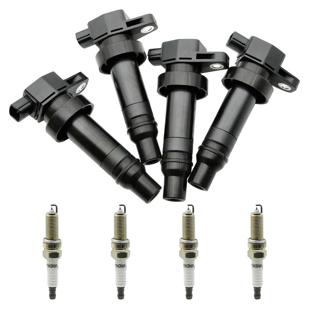 2018-2019 Hyundai Elantra GT 1.6L L4 Ignition Coil +Spark Plug UF636 4Pcs