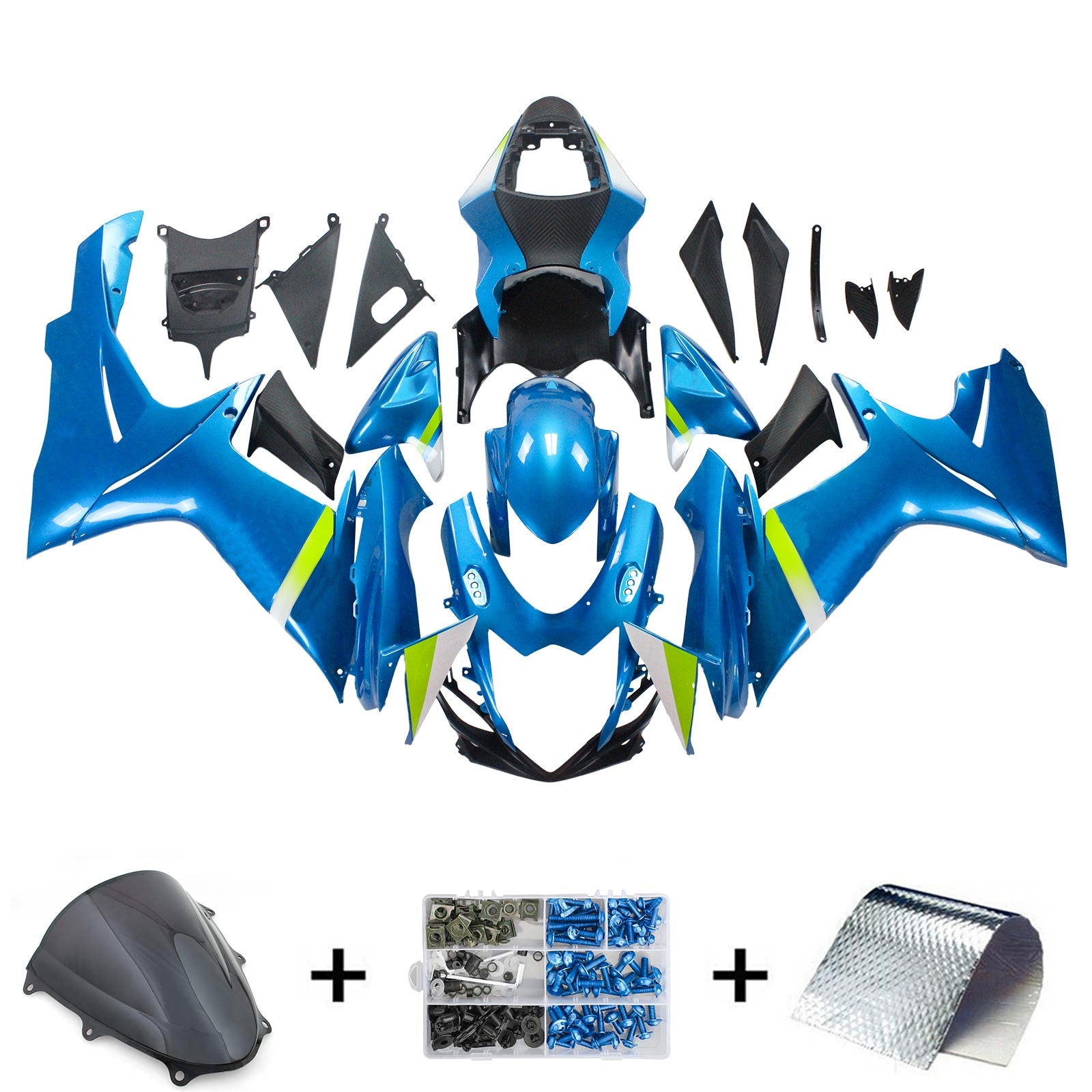 Injection Fairing Kit Bodywork Plastic For Suzuki GSXR600 GSXR750 2011-2026 K11