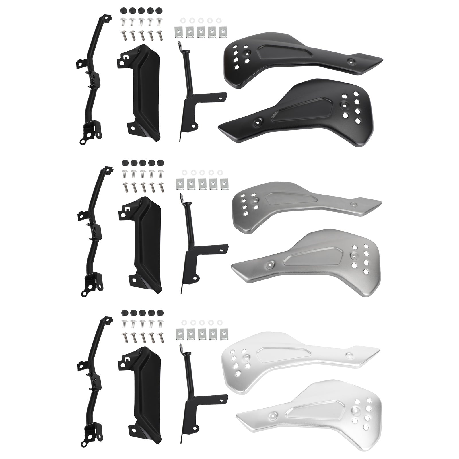 2021 Trident 660 Lower Engine Belly Protection Plates Side Fairing Generic