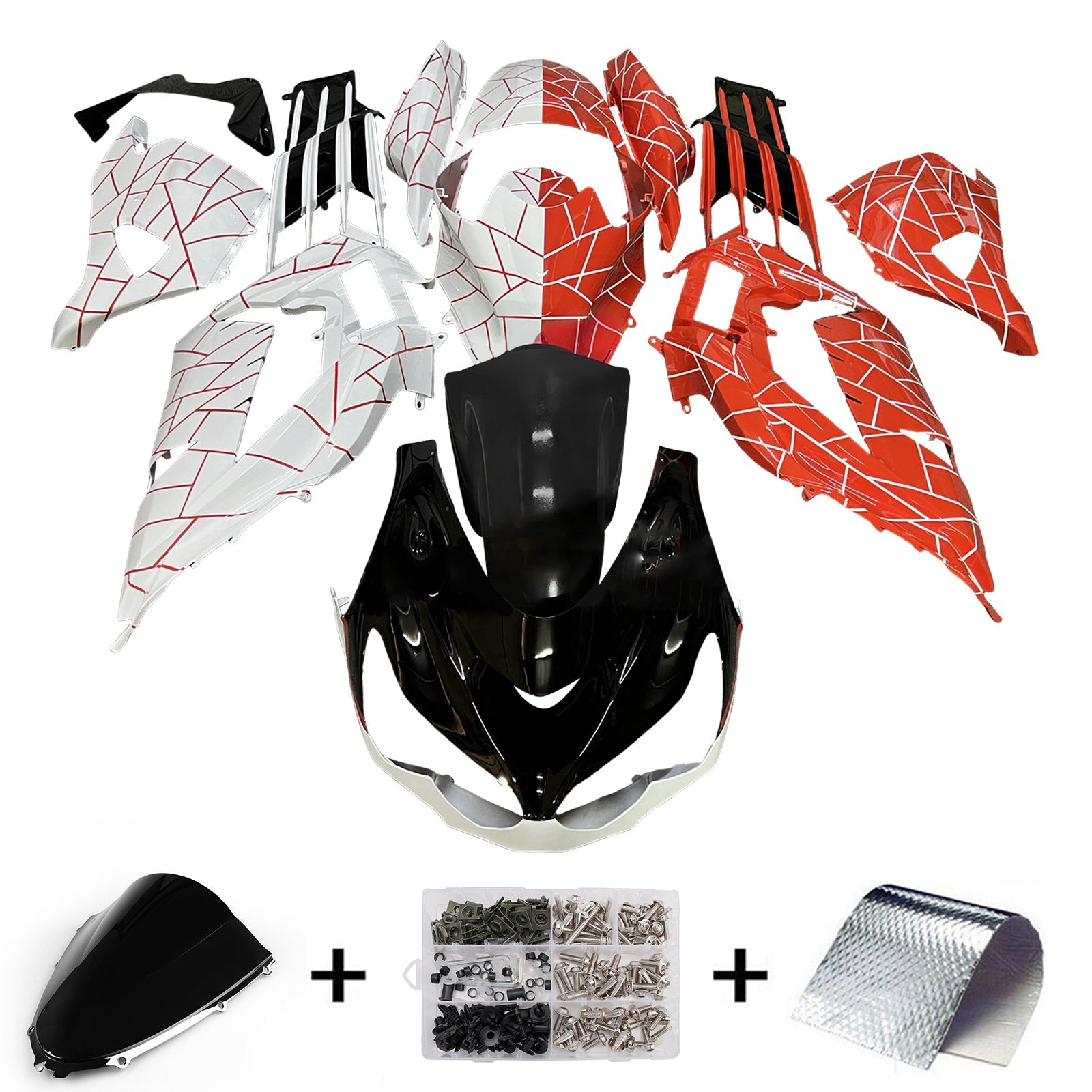 Injection Fairing Kit Bodywork fit For Kawasaki ZX14R ZZR1400 2012-2026