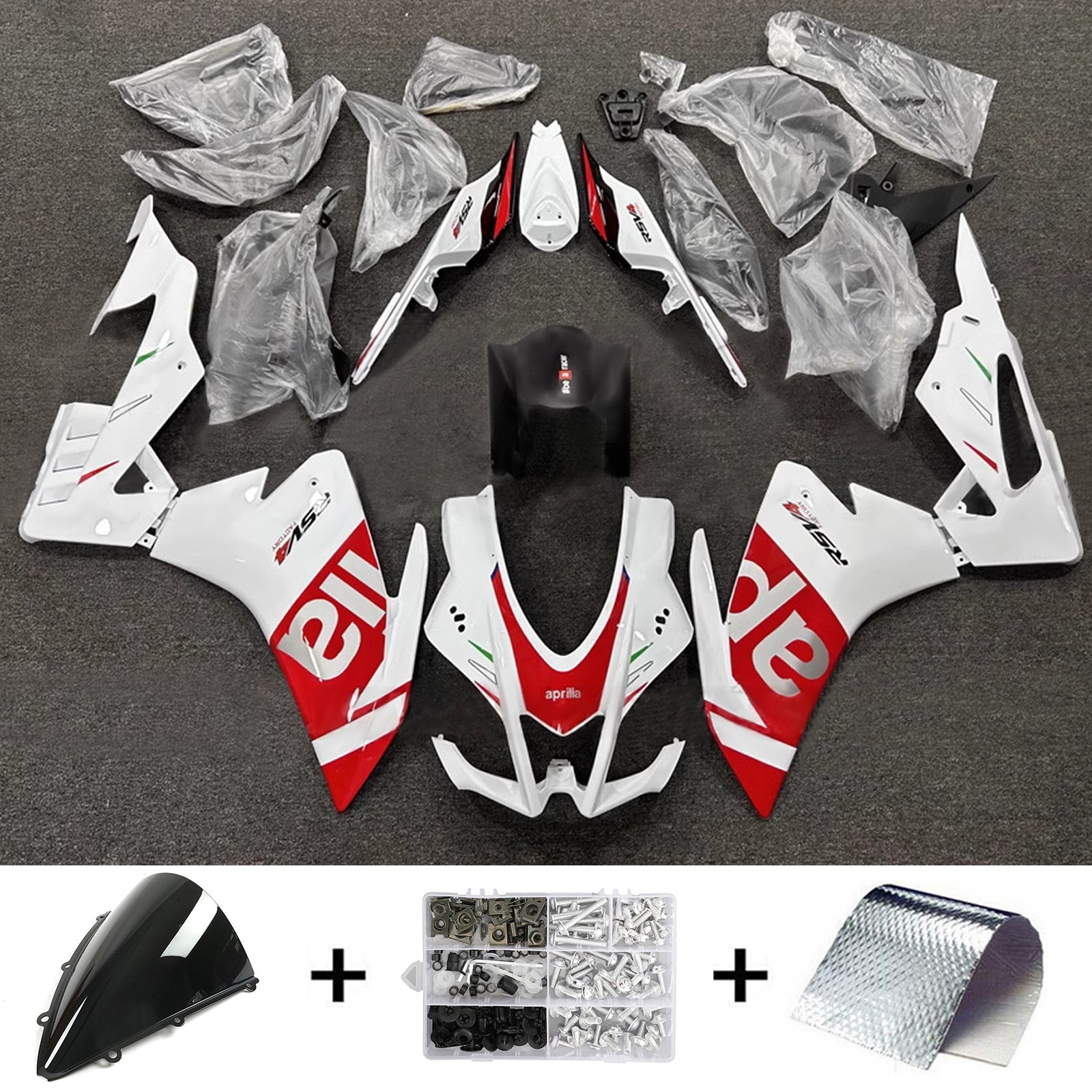 2016-2020 Aprilia RSV4 1000 Injection Fairing Kit Bodywork Plastic