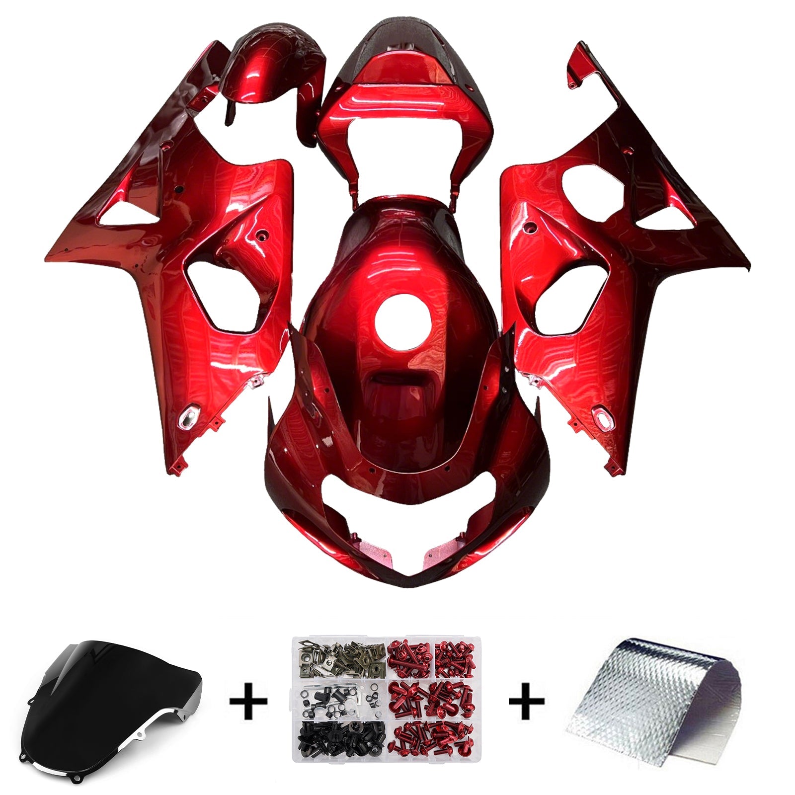 Injection Fairing Kit Bodywork Plastic ABS For Suzuki GSXR1000 2000-2002 K1 K2