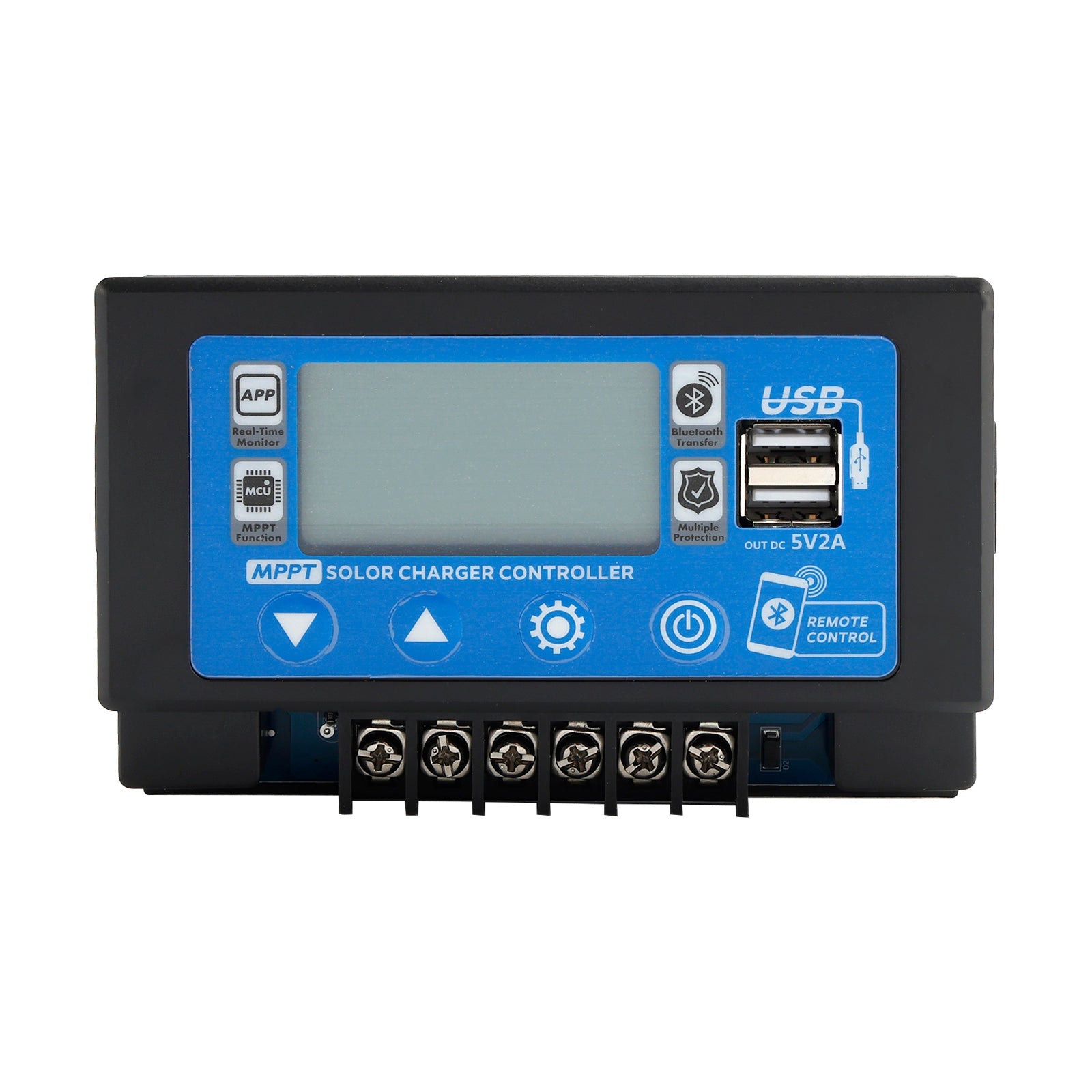 30A/60A Embedded Snap-On Energy Storage Dedicated MPPT Solar Controller Bluetooth