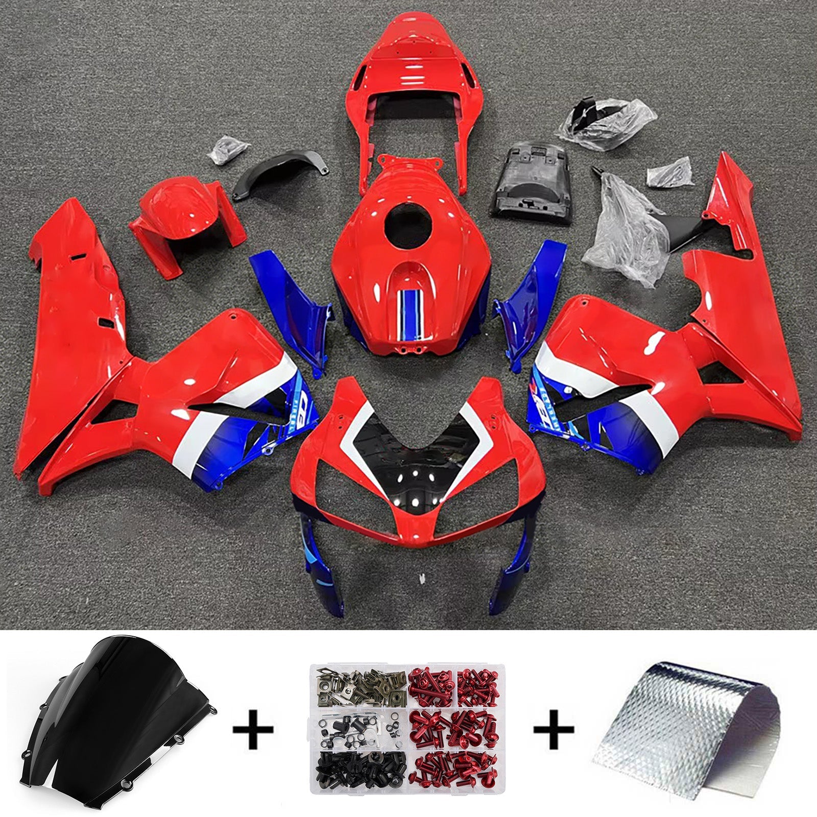 Injection Fairing Kit Bodywork Plastic ABS For Honda CBR600RR 2003-2004 F5