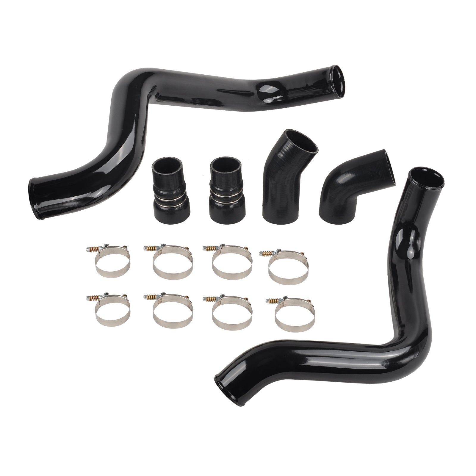 3" Intercooler Pipe Boot Kit for GM 6.6L LB7 Duramax Diesel 2002-2004 Black