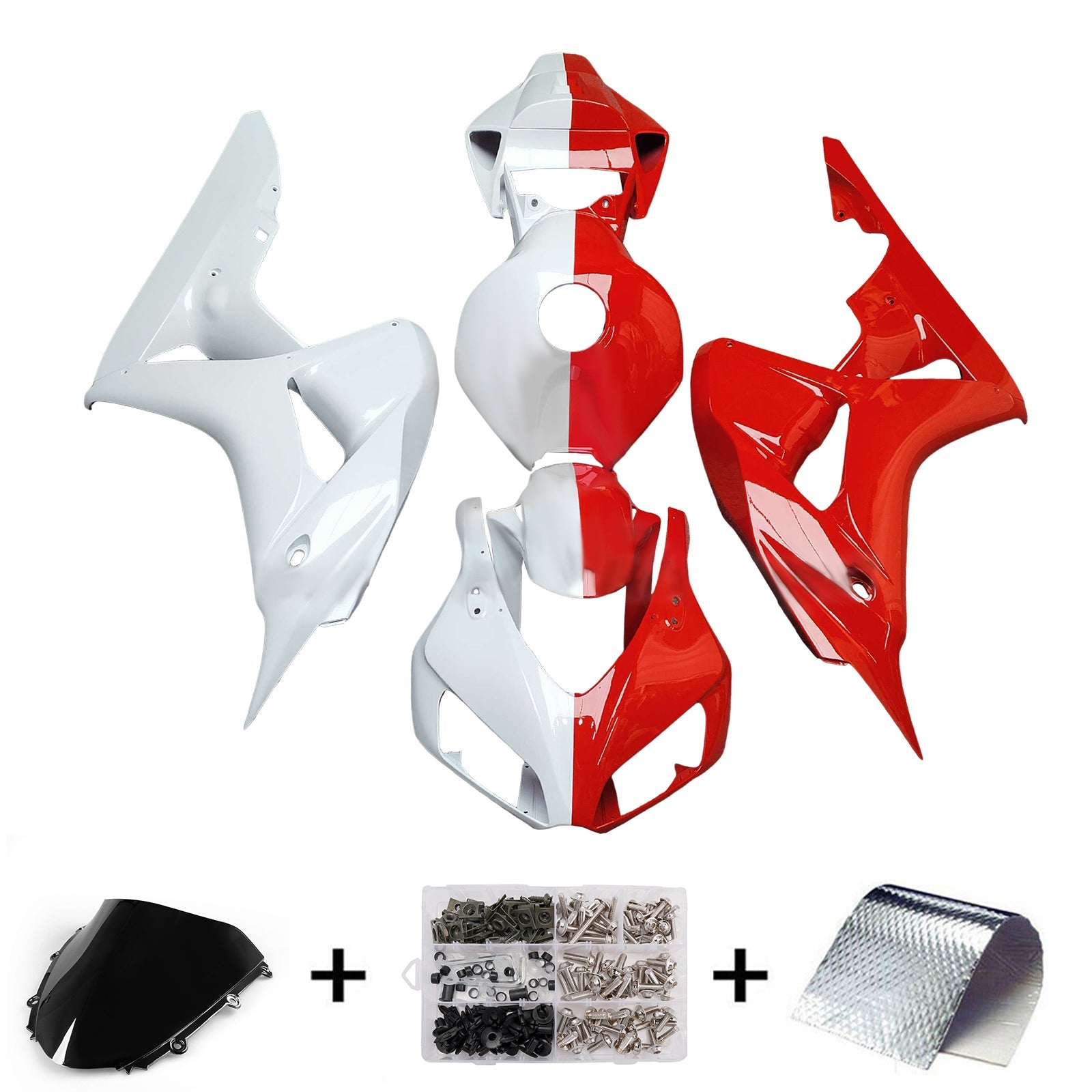 Injection Fairing Kit Bodywork Plastic ABS For Honda CBR1000RR 2006-2007