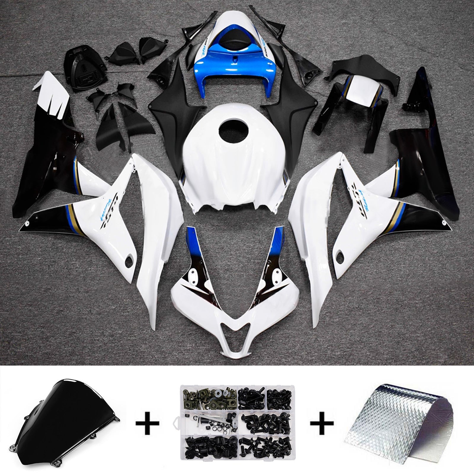 Injection Fairing Kit Bodywork Plastic ABS For Honda CBR600RR 2007-2008 F5