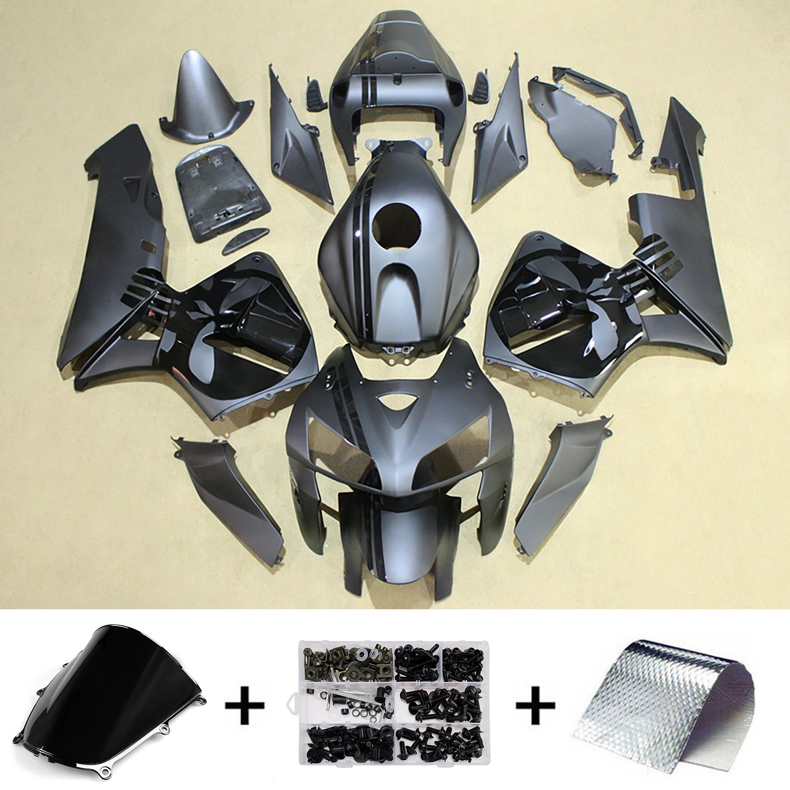 Injection Fairing Kit Bodywork Plastic ABS For Honda CBR600RR 2005-2006 F5