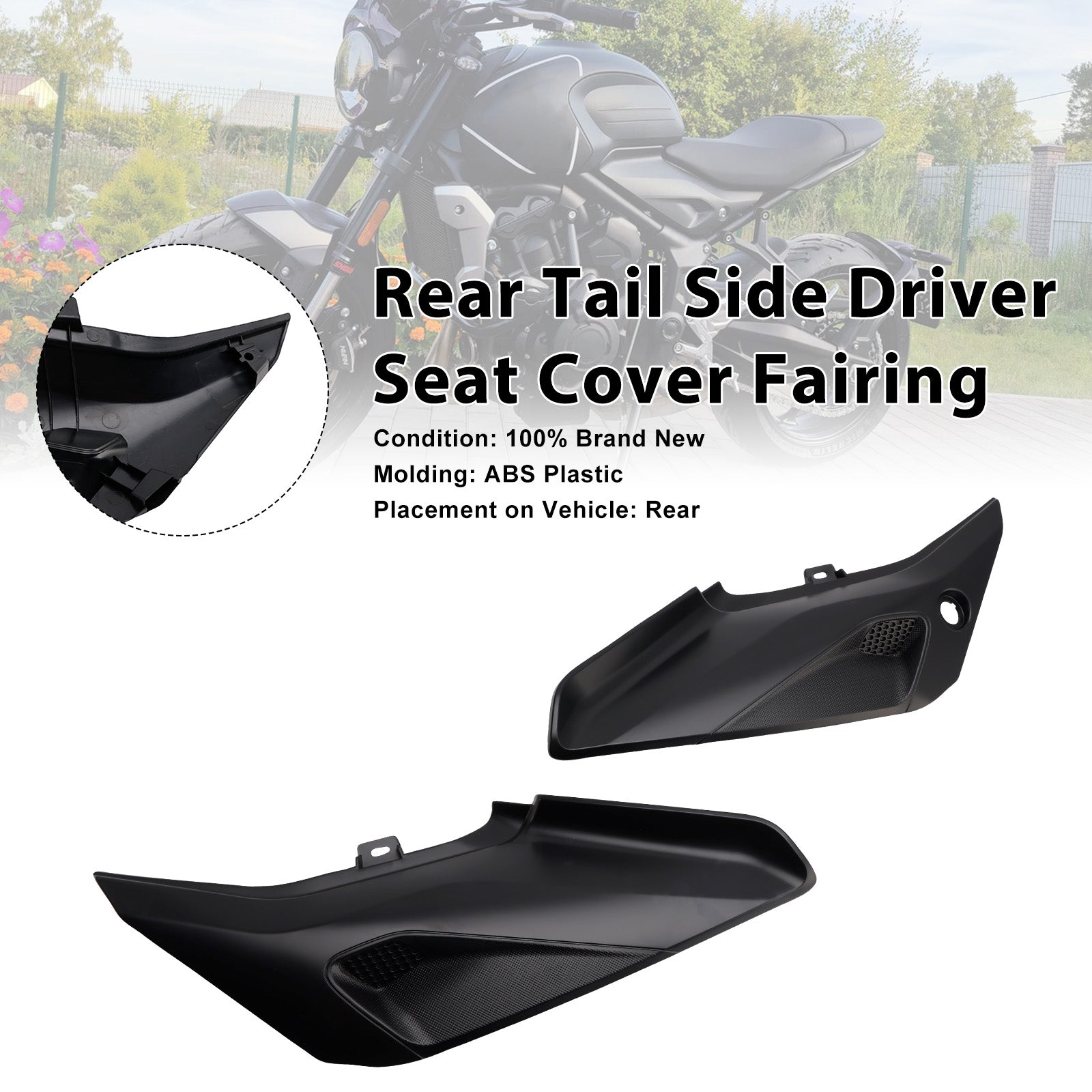 2022-2026 For Trident 660 Side Seat Panel Fairing Cowl