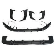 Dry Carbon Fiber Front Rear Bumper Lip + Side Air Vent Fit Benz G W465 2025+