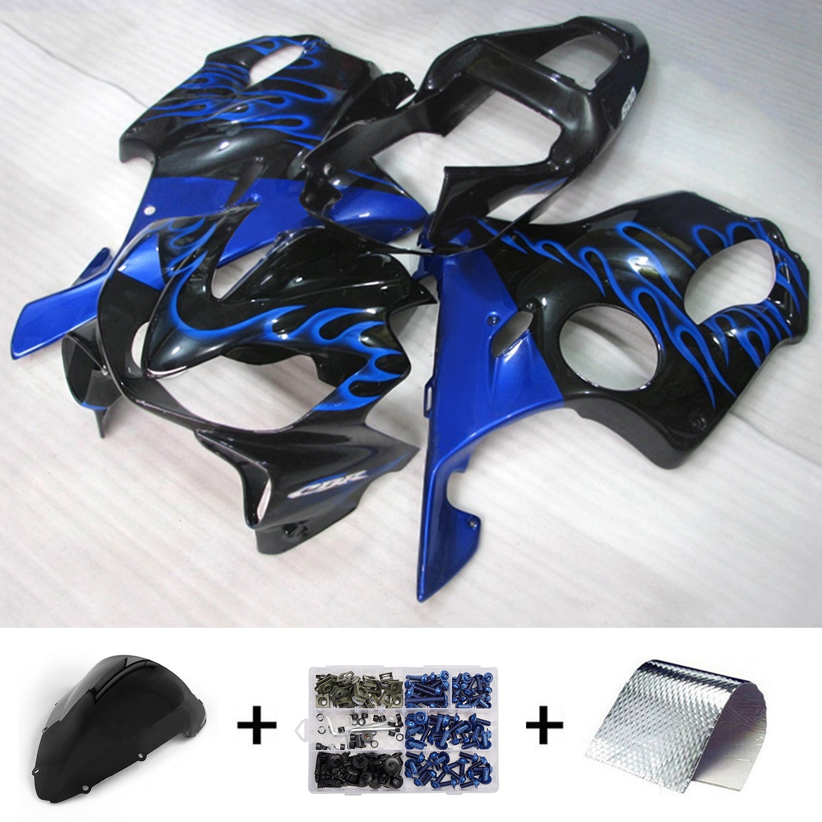 Injection Fairing Kit Bodywork Plastic ABS For Honda CBR600 F4i 2001-2003